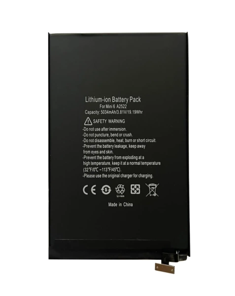 Bateria do iPad Mini 6