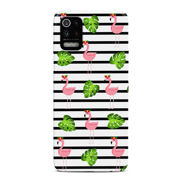 CASEGADGET CASE OVERPRINT FLAMINGOS LG K52 5G