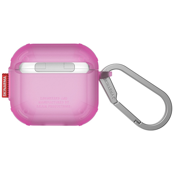 Etui Skinarma Mecha CE do AirPods 4      fuksja