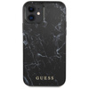 Guess GUHCP12SPCUMABK iPhone12 mini 5,4" czarny/black hardcase Marble