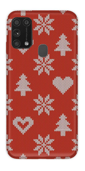 CASEGADGET CASE OVERPRINT RED HEARTS SAMSUNG GALAXY M31
