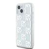 DKNY DKHCP15SLCPEPT iPhone 15 / 14 / 136.1" biały/white hardcase Liquid Glitter Multilogo
