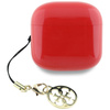 Słuchawki TWS Guess Glossy Effect        Printed Classic Logo & Charm czerwony