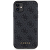 Zestaw Guess GUBPM5N614GEMGK iPhone11 6.1" hardcase + Powerbank 5000mAh MagSafe czarny/black 4G Metal Logo