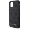 Zestaw Guess GUBPM5N614GEMGK iPhone11 6.1" hardcase + Powerbank 5000mAh MagSafe czarny/black 4G Metal Logo