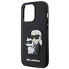 KARL LAGERFELD KLHCP14XSANKCPK IPHONE 14 PRO MAX 6.7" HARDCASE CZARNY/BLACK SAFFIANO KARL & CHOUPETTE
