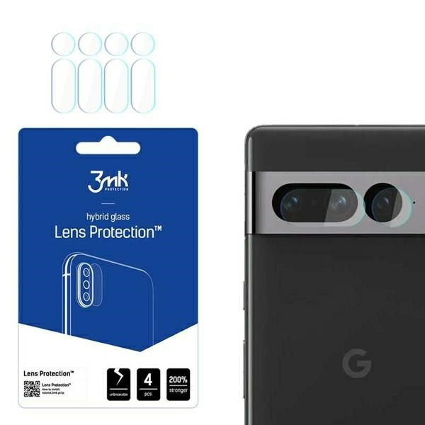 3MK LENS PROTECT GOOGLE PIXEL 7 PRO CAMERA PROTECTION 4 PCS