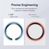 ESR HALOLOCK MAGSAFE UNIVERSAL MAGNETIC RING BLACK & SILVER