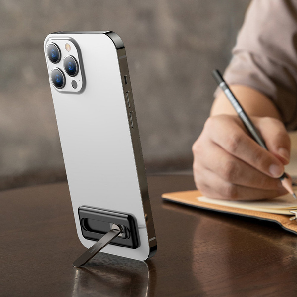 Baseus self-adhesive foldable phone stand black (LUXZ000001)
