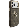 Etui Guess 4G Big 4G Classic Logo Big    Strap Metal Buttons do iPhone 17 Pro Max brązowy