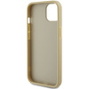 Guess GUHCP15SPSP4LGD iPhone 15 / 14 / 13 6.1" złoty/gold hardcase Perforated 4G Glitter