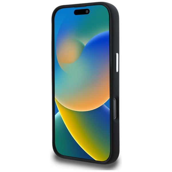 Etui Karl Lagerfeld Silicone Karl Sketch MagSafe do iPhone 16 Pro czarny