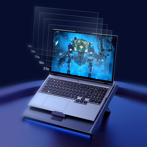 Baseus podstawka chłodząca do laptopa pod USB do 21" szary (LUWK000013)