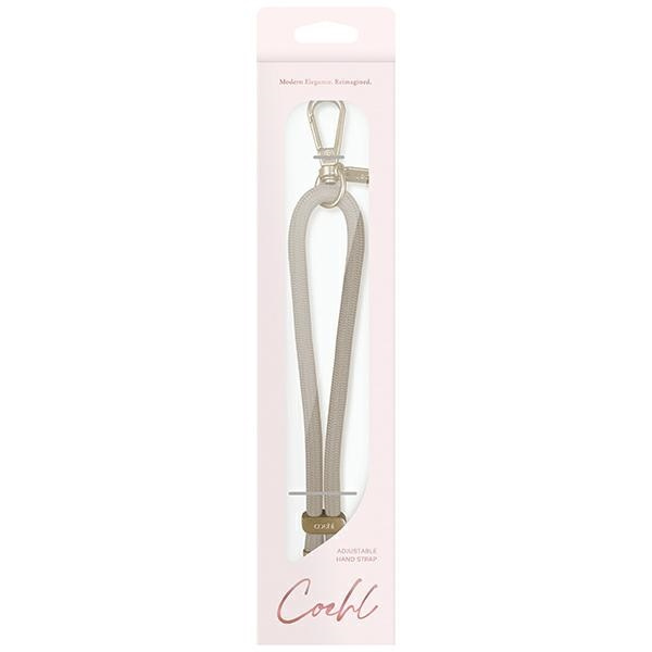 UNIQ Coehl Laurel Handstrap uniwersalny sznurek do telefonu na rękę kremowy/ivory