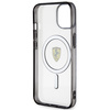 Etui Ferrari Outline MagSafe na iPhone 14 - przezroczyste