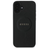 Guess GUHMP16SPSAHMCK iPhone 16 6.1"     czarny/black hardcase Saffiano Classic Logo MagSafe