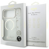 Etui Guess IML Glitters Script Strap     MagSafe do iPhone 17 Pro Max przezroczysty