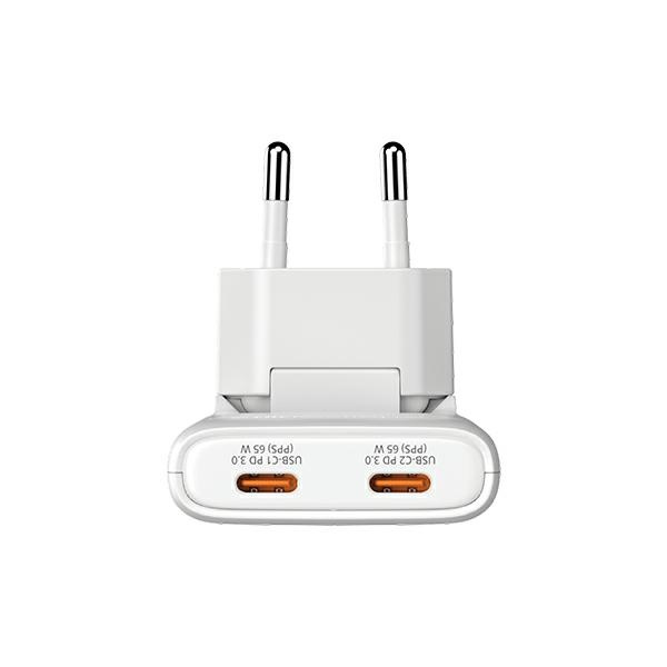 Ładowarka sieciowa Verbatim Fold n Go    GaN 65W biały 32355
