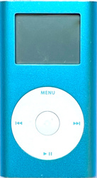 Apple iPod Mini 2nd Gen 4GB A1051 Niebieski Grade ABC