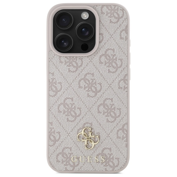 Guess GUHMP16XP4SM4MP iPhone 16 Pro Max  6.9" różowy/pink hardcase 4G Small Classic MagSafe