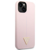 Guess GUHCP14MSLTGU iPhone 14 Plus/ 15 Plus 6.7" fioletowy/purple hardcase Silicone Triangle