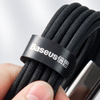 Baseus kabel 3w1 Tungsten USB - micro USB + Lightning + USB-C 1,5m 3,5A czarny