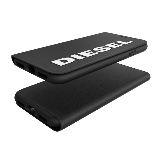 DIESEL BOOKLET CASE CORE IPHONE X/XS CZARNY 