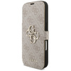 Etui Guess Book 4G Metal Logo do iPhone  17 Pro różowy