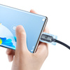 Baseus Crystal Shine Series cable USB cable for fast charging and data transfer USB Type A - USB Type C 100W 1.2m black (CAJY000401)