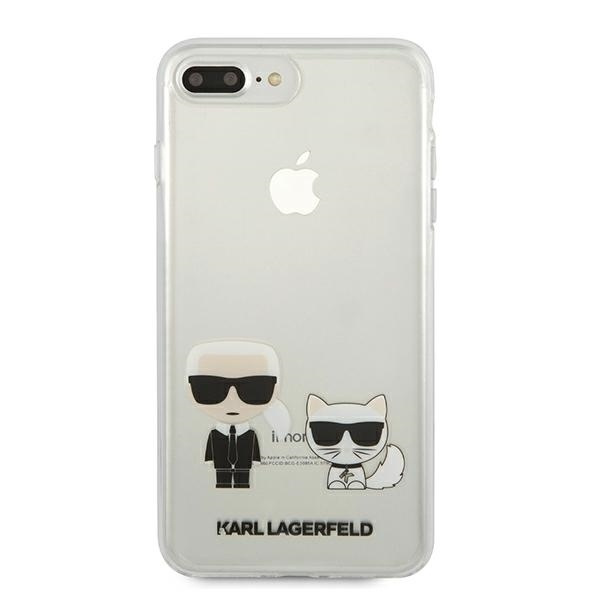KARL LAGERFELD KLHCI8LCKTR IPHONE 7/8 PLUS HARDCASE TRANSPARENT KARL & CHOUPETTE