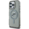 Karl Lagerfeld KLHMP16LHLSKCK iPhone16 Pro 6.3" czarny/black hardcase IML Metal Karl&Choupette Head MagSafe