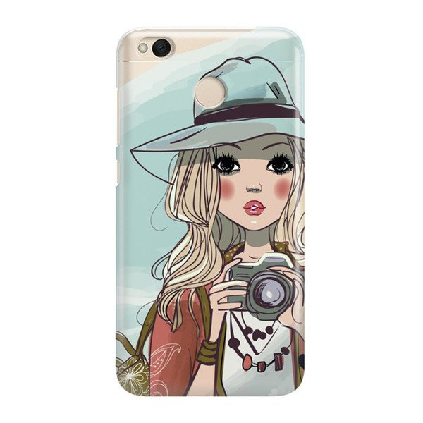 FUNNY CASE OVERPRINT GIRL XIAOMI REDMI 4X