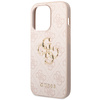 Guess GUHCP15L4GMGPI iPhone 15 Pro 6.1" różowy/pink hardcase 4G Big Metal Logo