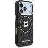 Etui Karl Lagerfeld IML Choupette Head   Logo MagSafe do iPhone 17 Pro Max czarny