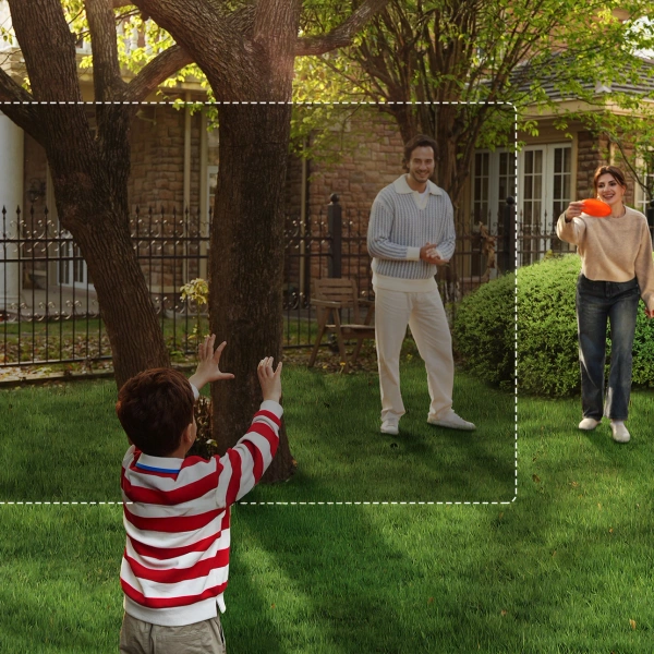 Zewnętrzna kamera Baseus Security N1 Plus 2K – biała