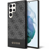 Guess GUHCS23LG4GLGR S23 Ultra S918czarny/black hardcase 4G Stripe Collection
