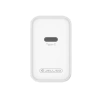 JELLICO wall charger C105 GaN PD 45W 1xUSB-C + cable USB-C - USB-C White