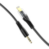 XO Clear Audio Cable NB -R241A Lightning - Jack 3.5mm 1.0 m black