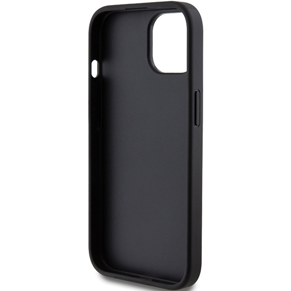 Guess GUHCP15SHG4SGK iPhone 15 / 14 / 13 6.1" czarny/black hardcase Glitter Script Big 4G