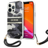 Guess GUHCP13XKCABBK iPhone 13 Pro Max6,7" czarny/black hardcase Camo Strap Collection