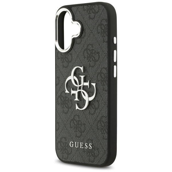 Etui Guess 4G Big 4G Classic Logo do iPhone 17 czarny srebrny