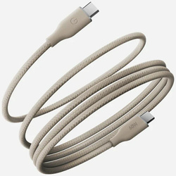 Kabel Energea Helix 60 USB-C do USB-C magnetyczny 480Mbps 60W 1.5m natural