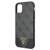 Guess GUHCN61PU4GHBK iPhone 11 6,1" / Xrszary/grey hardcase 4G Triangle Collection