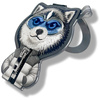 Magnetyczna zawieszka Nimmy Cool&Cute    2.0 Wolf czarny