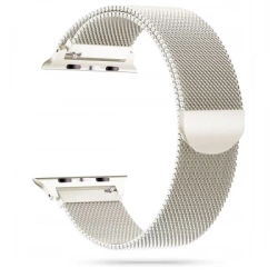 TECH-PROTECT MILANESEBAND APPLE WATCH 4 / 5 / 6 / 7 / 8 / 9 / SE (38 / 40 / 41 MM) STARLIGHT