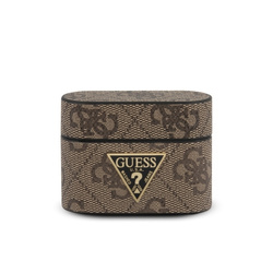Guess GUACAPVSATML4GB AirPods Pro coverbrązowy/brown 4G Collection