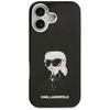 Etui Karl Lagerfeld IML Aquarelle Karl   & Logo MagSafe do iPhone 17 czarny