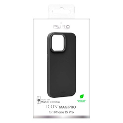 Puro Icon Mag Pro - Etui iPhone 15 Pro Magsafe (Black)