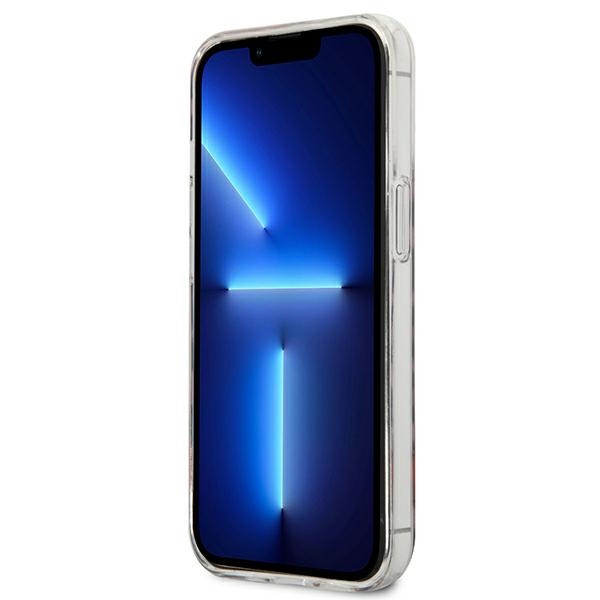 Guess GUHCP13XHSLEOP iPhone 13 Pro Max6,7" różowy/pink hardcase Leopard