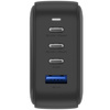 ENERGEA ład. siec. 1xUSB+3xUSB-C PD-PPS-QC 3.0 100W 3C1A czarny/black US+EU Travelite GAN100